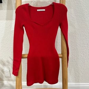 Abercrombie Mini Sweater Dress